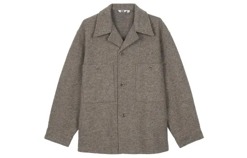 UNIQLO FW23 U Jackets & Coats Unisex Light Umber