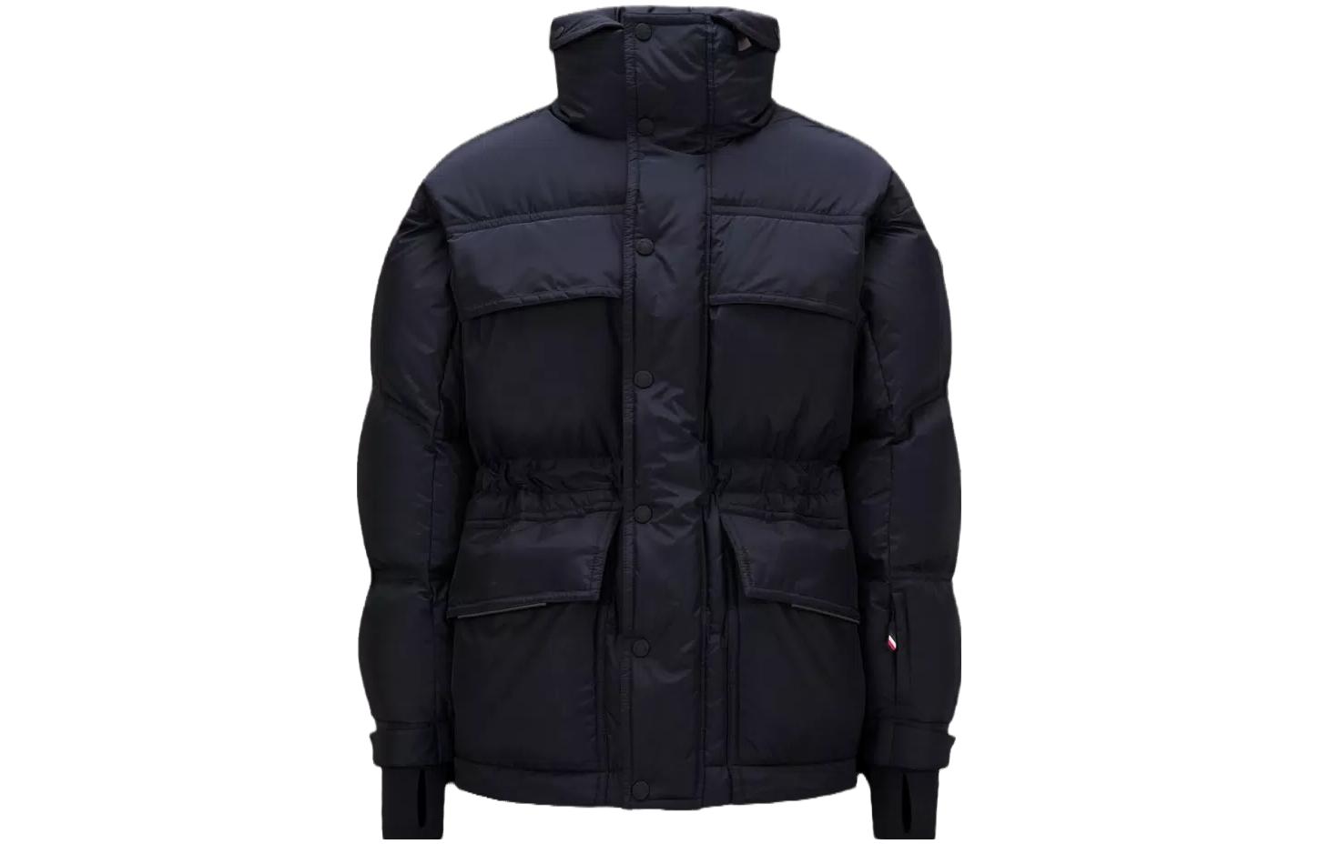 Мужской кухонный пуховик Moncler (черный)