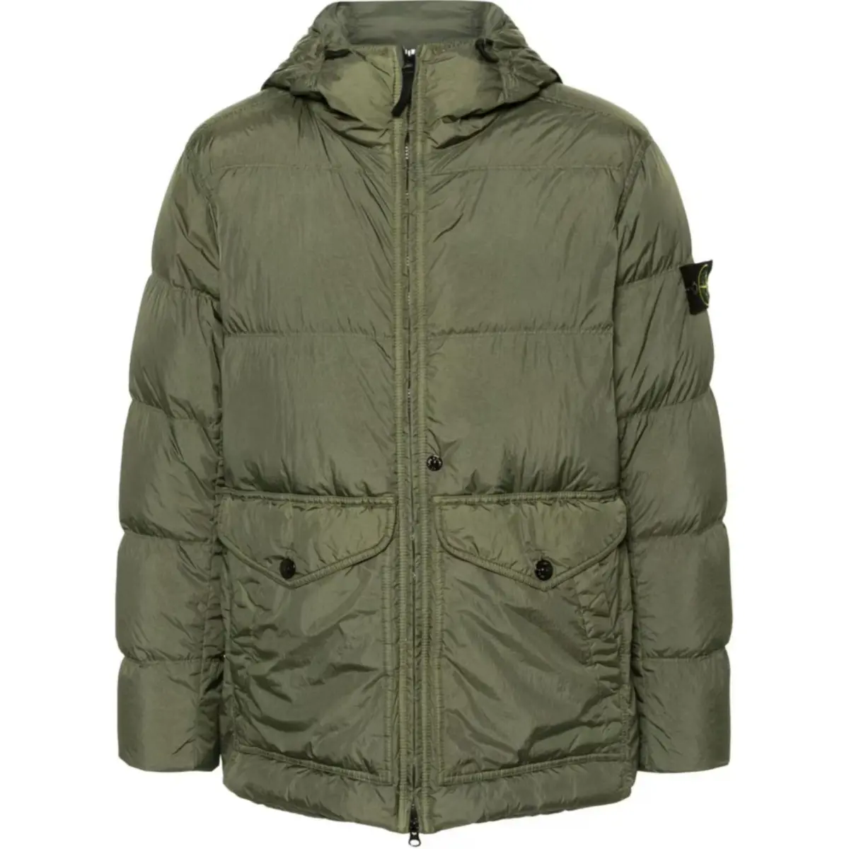 STONE ISLAND Hooded Puffer Jacket