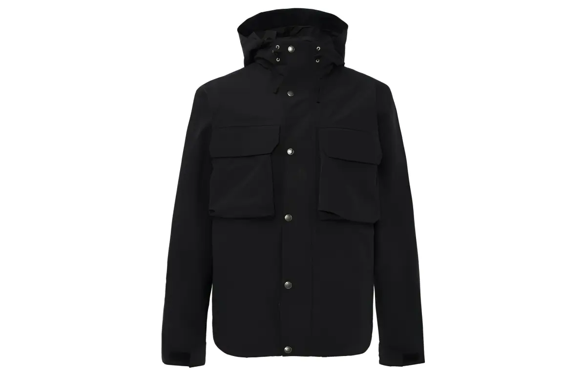THE NORTH FACE Urban Exploration Hiking Waterproof, Windproof, And Breathable Windbreaker Jacket Men's Black
