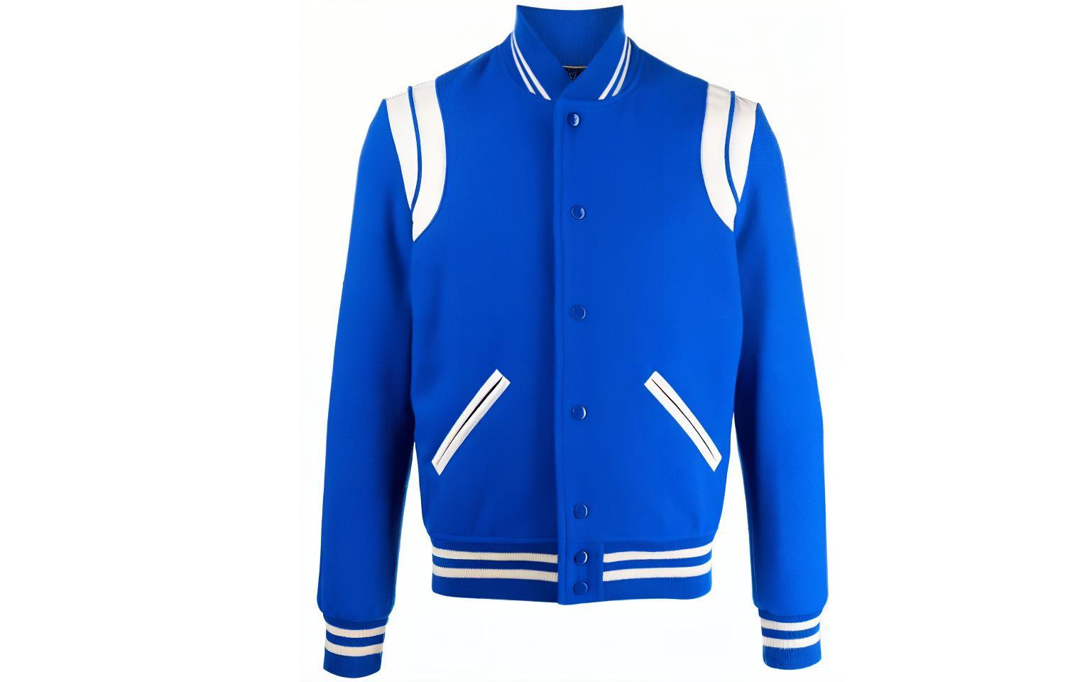 Мужская куртка SAINT LAURENT (синяя)