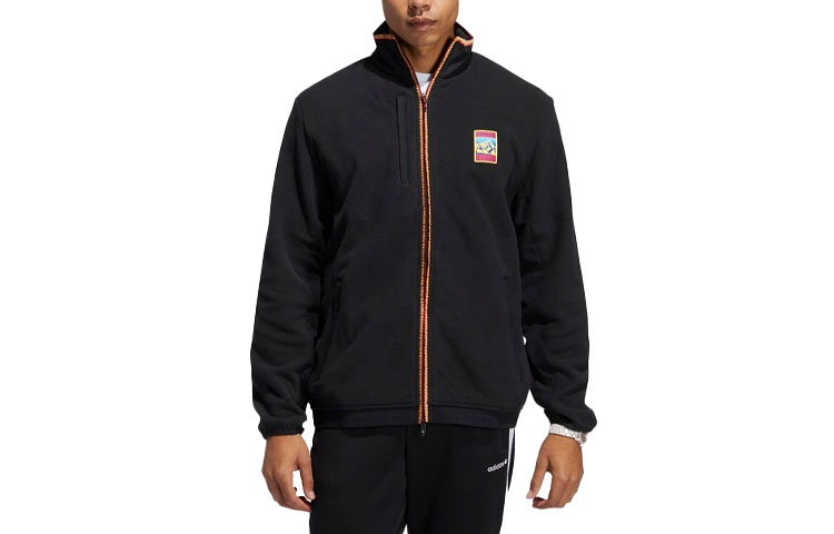 Мужская куртка adidas originals Adplr Pf Tt (черная) — фото 3
