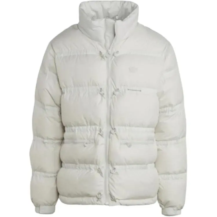 Adidas Originals Down Jackets Men's White Stand Collar Moderate Other
