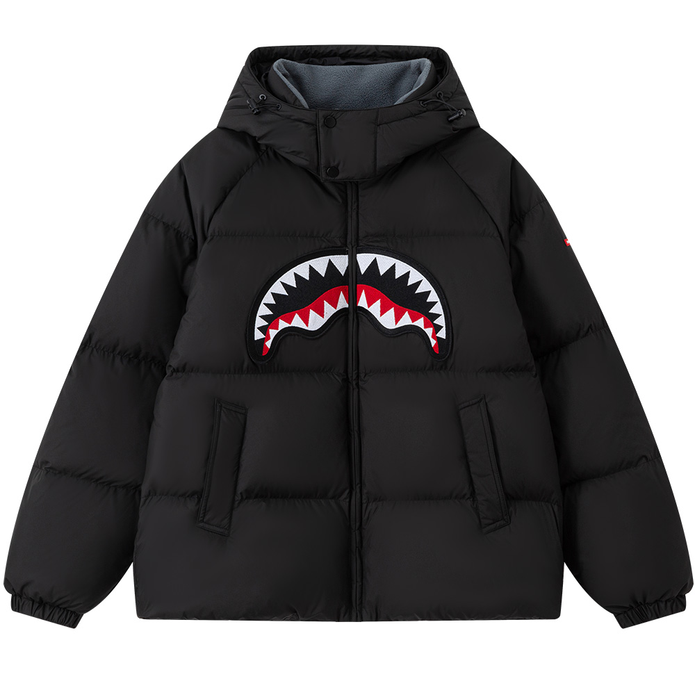 Пуховик SPRAYGROUND (серый)