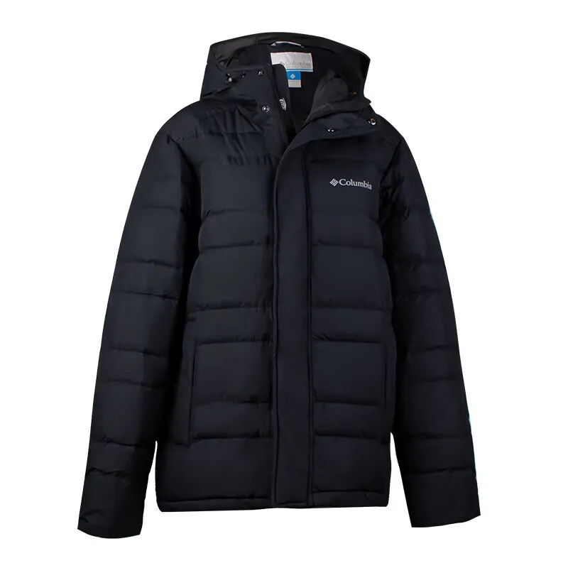 Columbia Jackets Men's Black Hooded Moderate Other