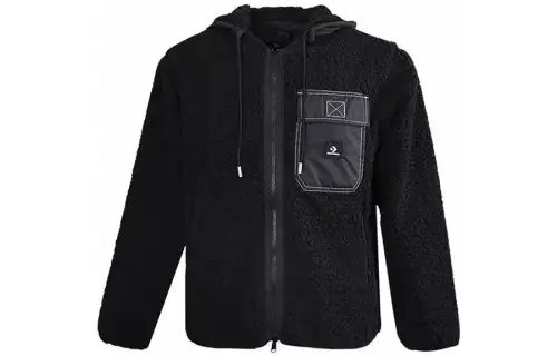 Converse Puffer Jacket Unisex Black