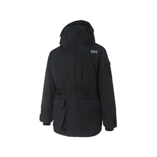 HELLY HANSEN Down Jackets Men's Detachable Hood Moderate Parka Down Jacket
