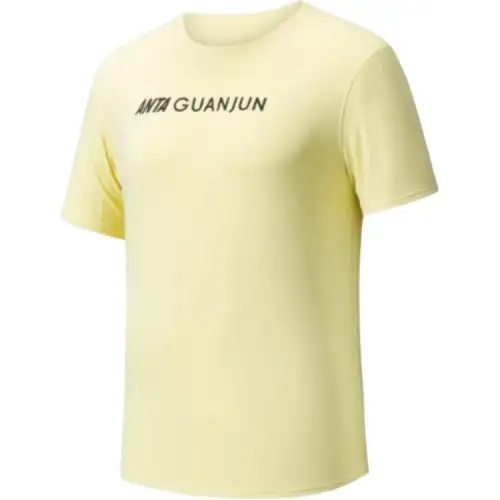 Anta Outdoor Collection T Shirt Men's Cornsilk