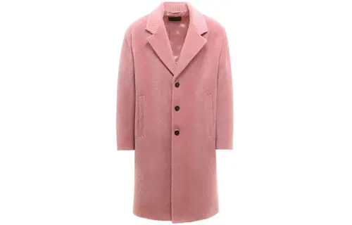PRADA Single-Breasted Corduroy Coat