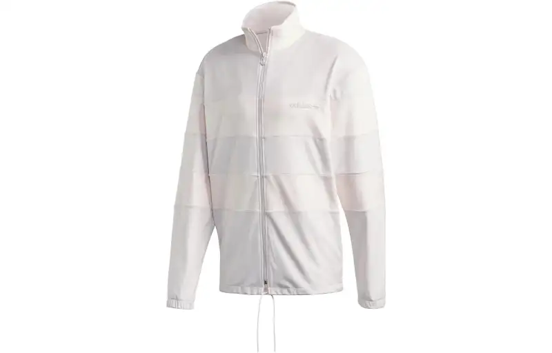 Adidas Originals Jackets Men's White Stand Collar Moderate Other