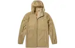 Timberland Sun Protection Clothing Unisex British Khaki Hooded Moderate Straight Fit