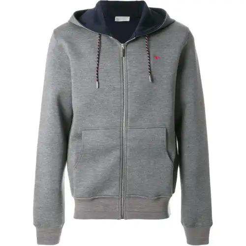 DIOR Jackets Men's Gray Hooded Moderate Other