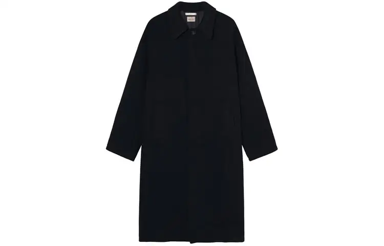 Stussy X OUR LEGACY Coats Men's Black Lapel Moderate