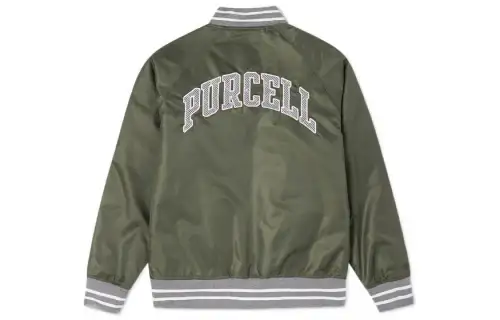 Converse Todd Snyder Collection Baseball Jacket Unisex Dark Olive