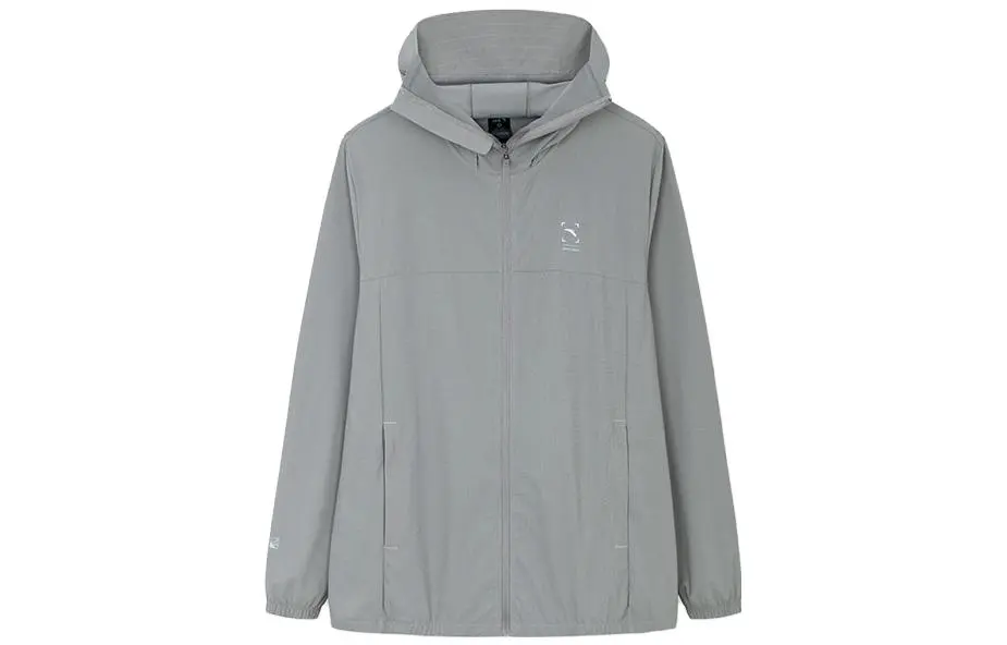 Anta Super Lightweight And Breathable Sun Protection Clothing Men's Cool Gray Green