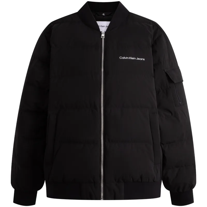 Calvin Klein Down Jackets Men's Baseball Collar Moderate