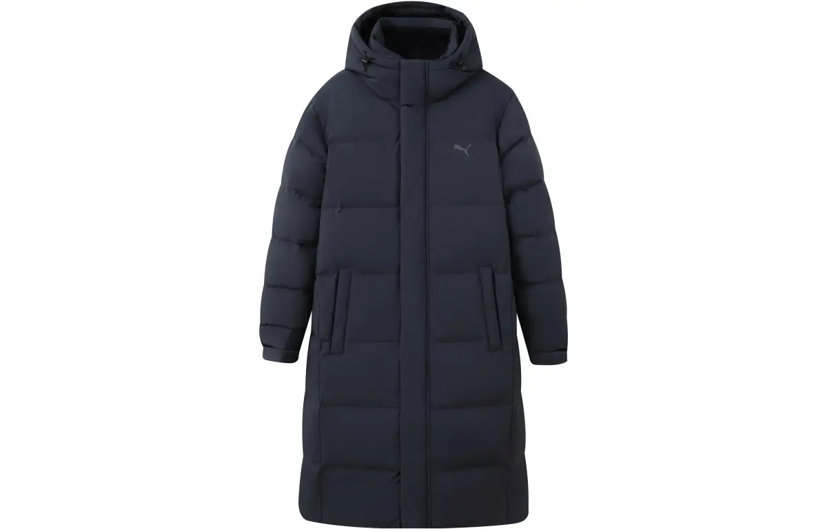 PUMA Down Jacket Unisex Charcoal Gray