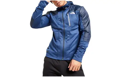 THE NORTH FACE Jackets Men's Blue Hooded Moderate Other