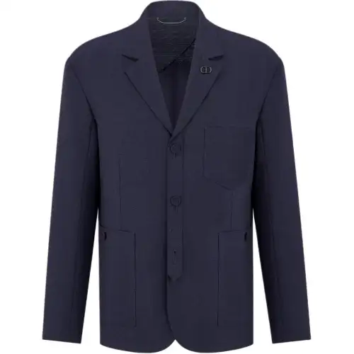 DIOR SS25 Business Suit Coat Men's Blue