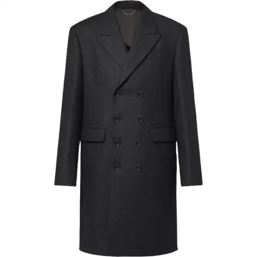 LOUIS VUITTON Coats Men's Black