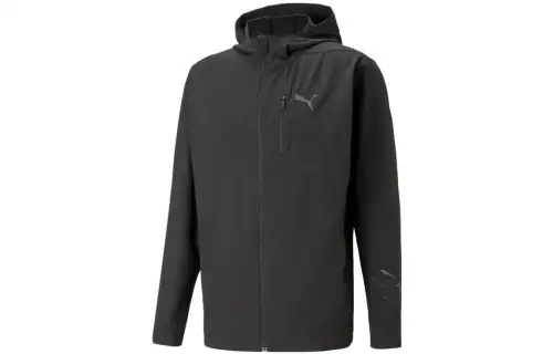 PUMA TRAIN ULTRAWEAVE JACKET Jackets Men's Black Hooded Moderate Other