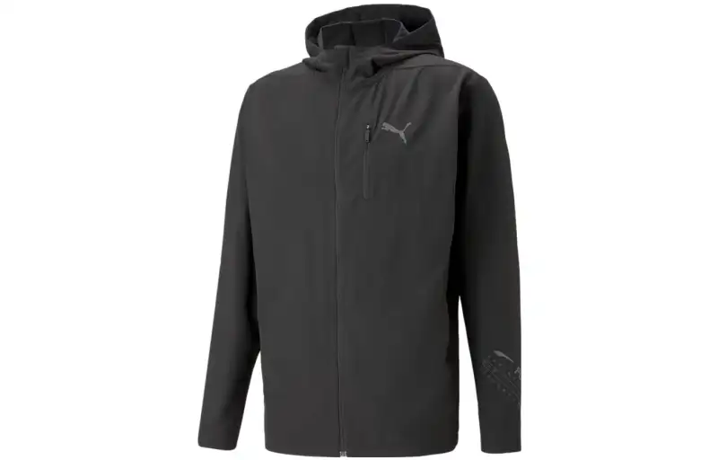 PUMA TRAIN ULTRAWEAVE JACKET Jackets Men's Black Hooded Moderate Other