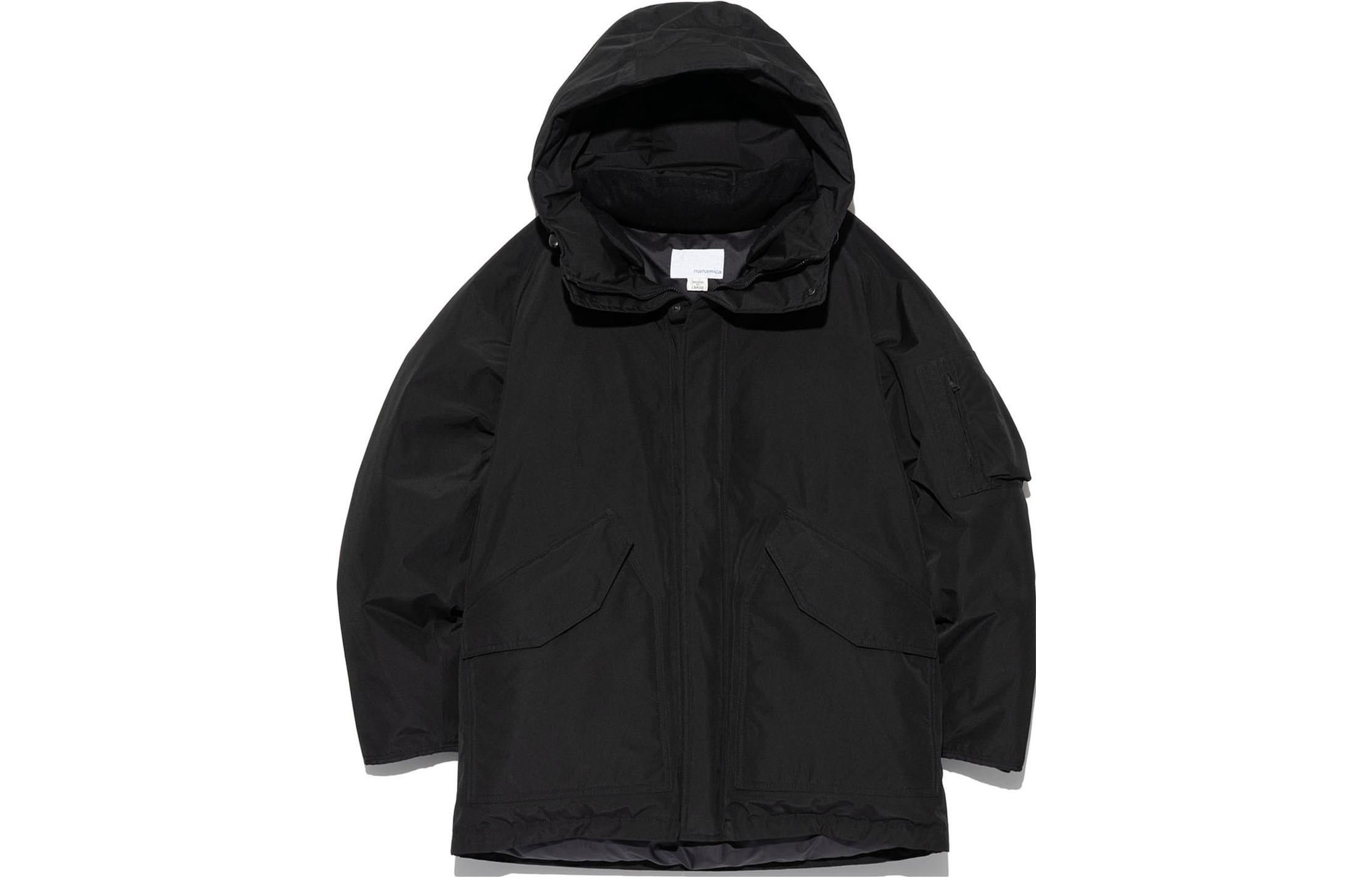 Куртка nanamica nanamica GORE-TEX Down Coat (черная)