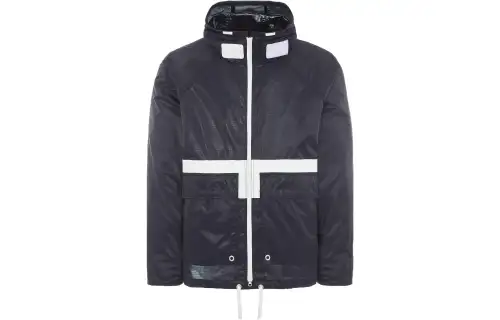 STONE ISLAND Jackets Unisex Navy Hooded Non Detachable Moderate Other