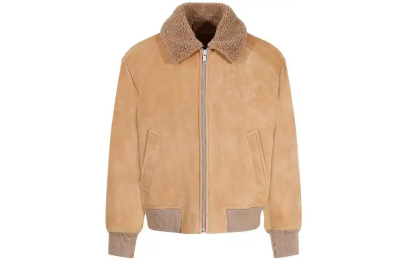 PRADA Jackets & Coats Men's Brown