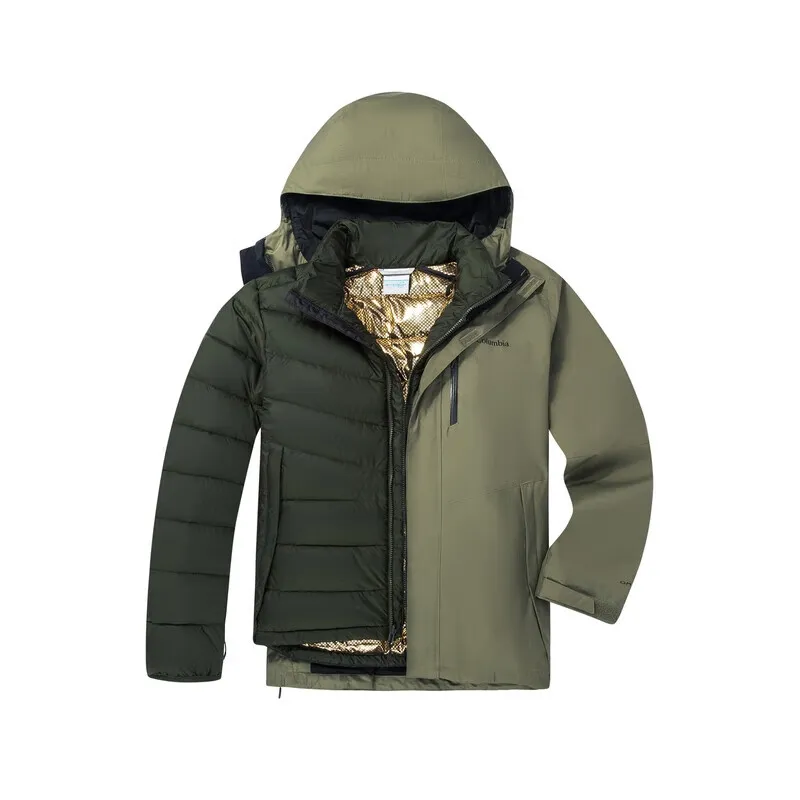 Columbia Windbreaker Jacket Men's Green