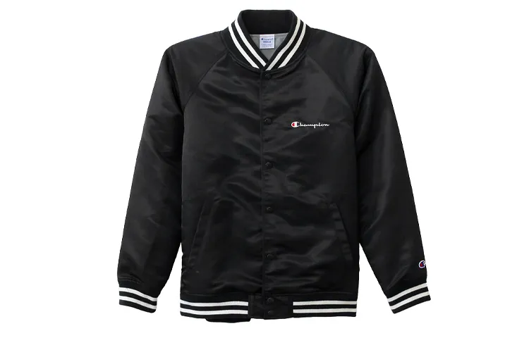 Champion Baseball Jacket Men's Black