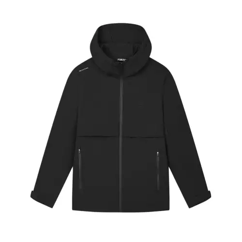 FILA Jackets Men's Jet Black Hooded Non Detachable Moderate Other