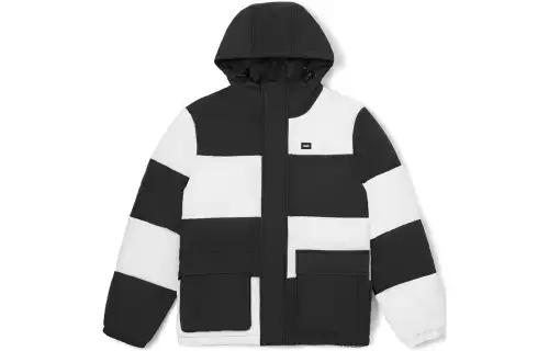 Vans Down Jacket Unisex Black White