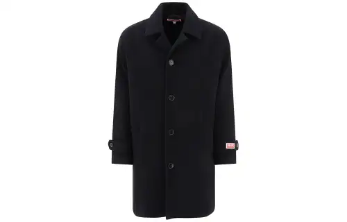 【Previous Season】notched-collar single-breasted coat