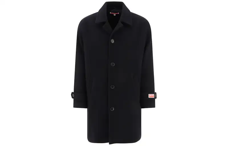 【Previous Season】notched-collar single-breasted coat