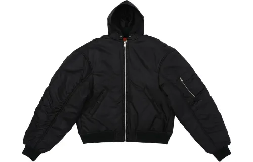 11ESTRANGER ASTRANGER Puffer Jacket Unisex Black