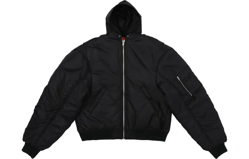 11ESTRANGER ASTRANGER Puffer Jacket Unisex Black