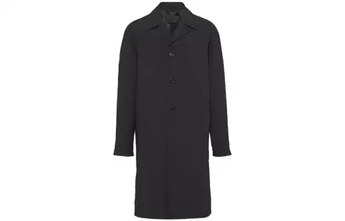 Prada single-breasted wool coat