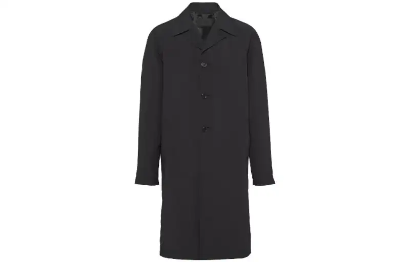 Prada single-breasted wool coat