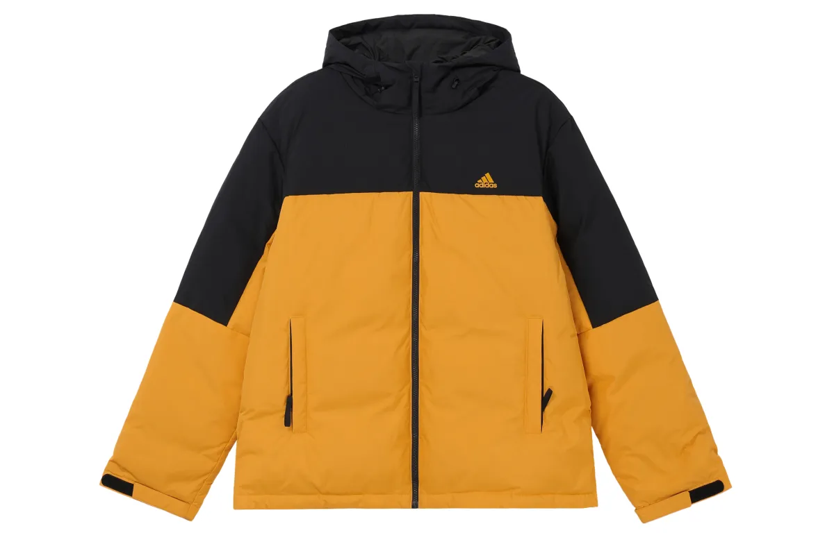 Adidas COLORBLOCK Down Jacket Men's Yellow