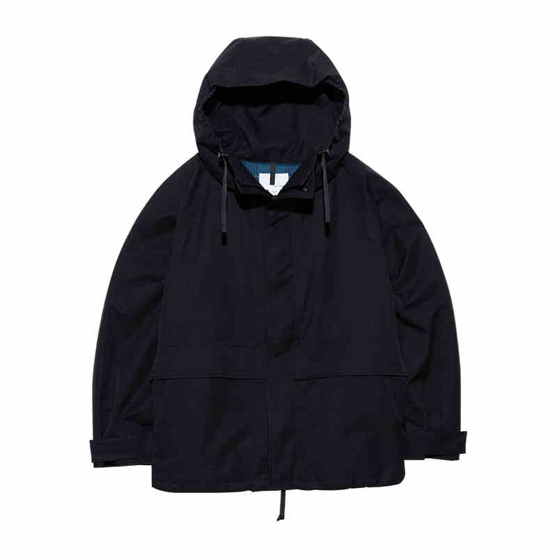 Куртка nanamica FW24 2L Gore-Tex Cruiser Jacket (черная) — Армейский зеленый — фото 8