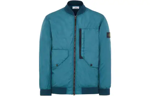STONE ISLAND Compass badge Padded Bomber Jacket