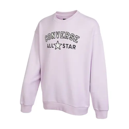 Converse Sweatshirt Unisex Gray Purple