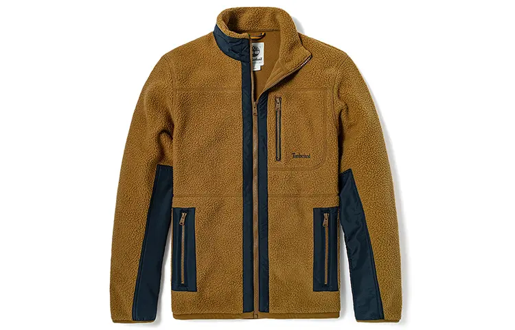 Timberland Velvet Jackets Men's Rubber Stand Collar Moderate