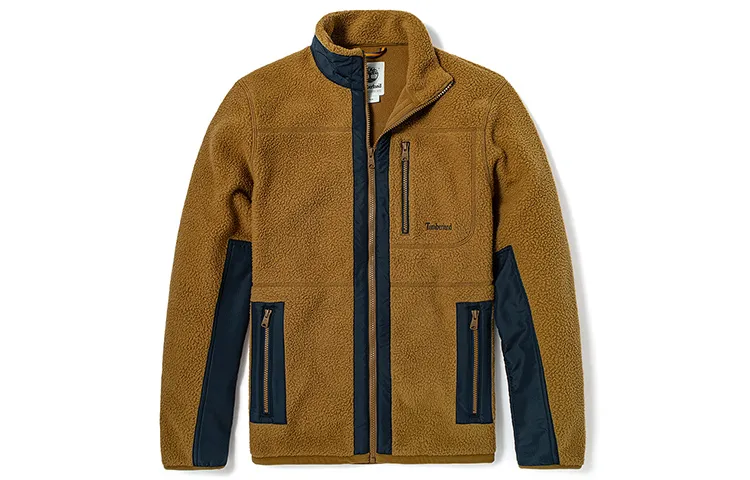 Timberland Velvet Jackets Men's Rubber Stand Collar Moderate