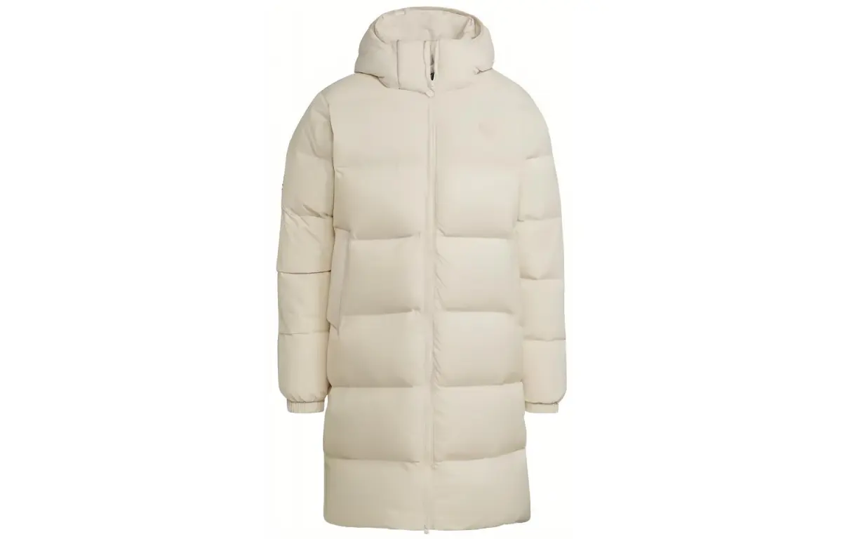 Adidas Originals Trefoil Down Jacket Men's Beige