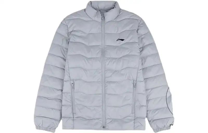 Li Ning Down Jackets Men's Stand Collar Thin Other