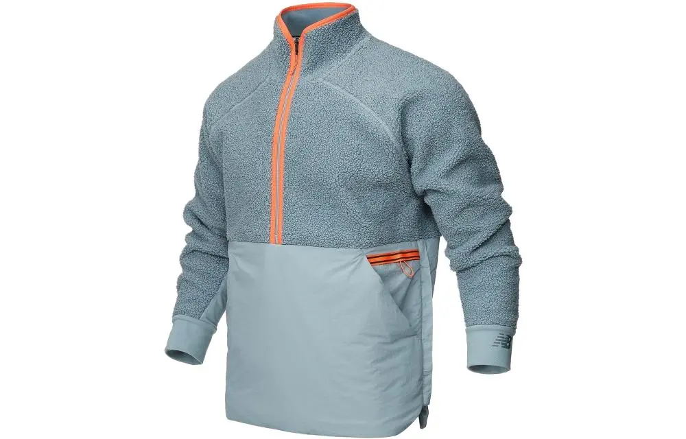 New Balance Velvet feel Coat Men's Light Gray