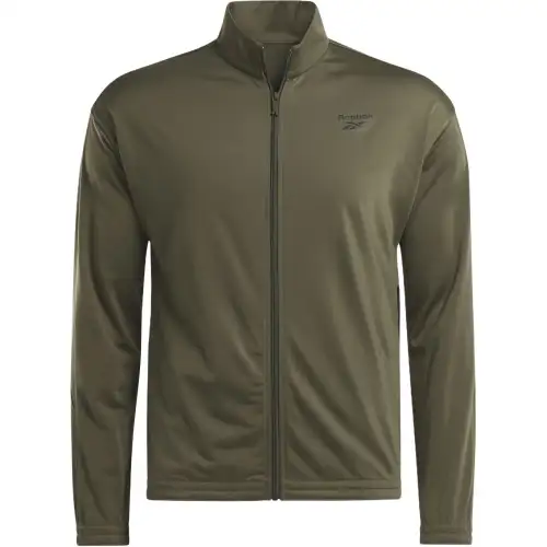 Reebok Identity Vector Knit Track Jacket Jackets & Coats Unisex Army Green