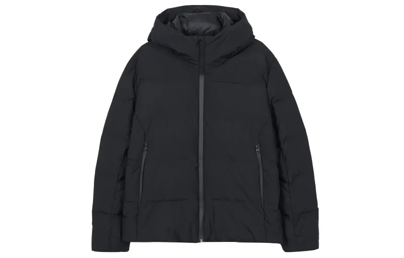 UNIQLO Down Jacket Men's Amber Black
